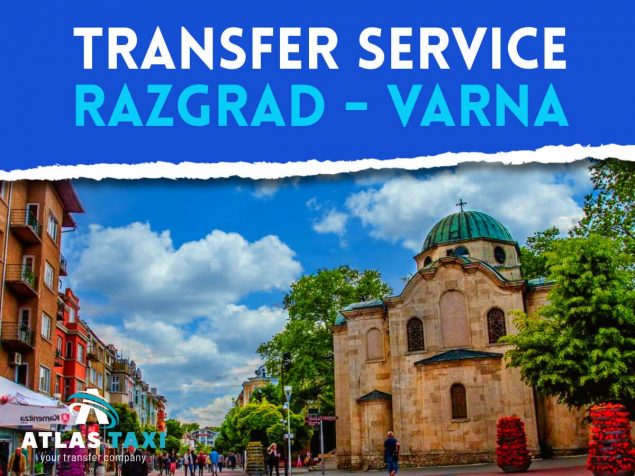 Taxi Transfer Service from Razgrad to Varna